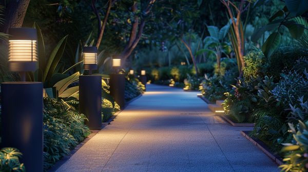 Solutions innovantes pour éclairage extérieur chez LUMENEVO